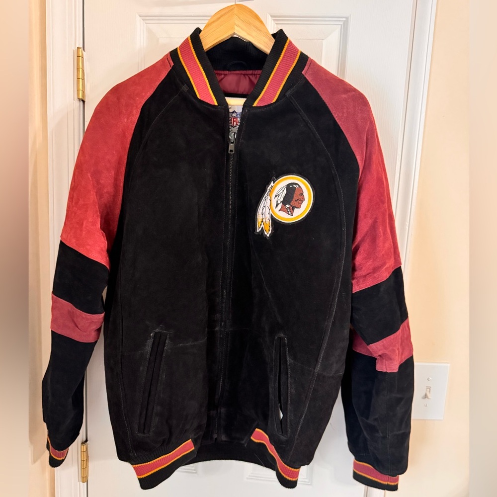 Washington Redskins Leather Vintage Medium NFL G-III NFL Bomber